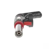 Газовая горелка-насадка с пьезоподжигом на цанговый баллон с ручкой