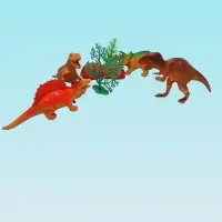 Набор 4 реалистичных фигурок динозавров