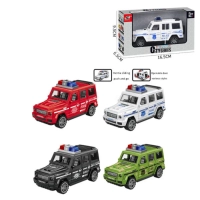 Машинка полиция гелик инерционная