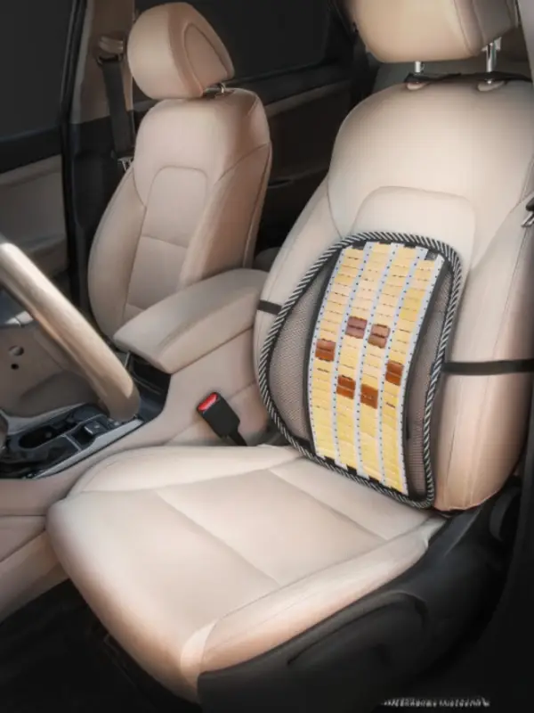 Поддержка спины анатомическая с деревянными вставками