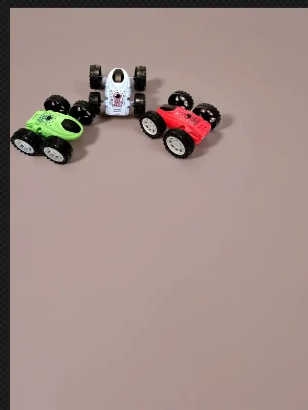 Инерционная машинка-перевертыш цвет в асс.