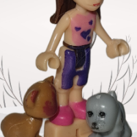 Конструктор куколка Friends вращающая