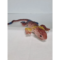 Антистресс игрушка ящерица золотистая