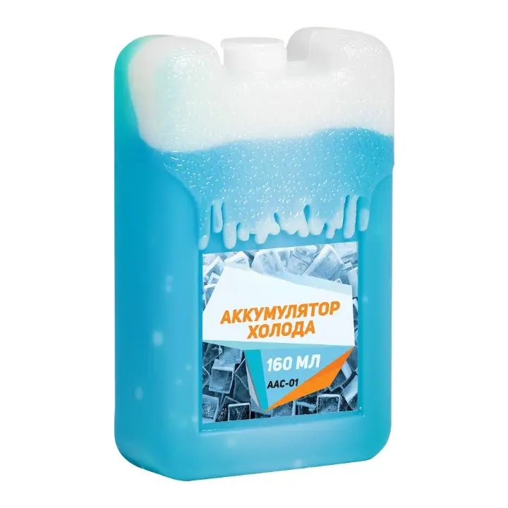 Аккумулятор холода, 160 мл, размер 10,5*6,5*2,5 см