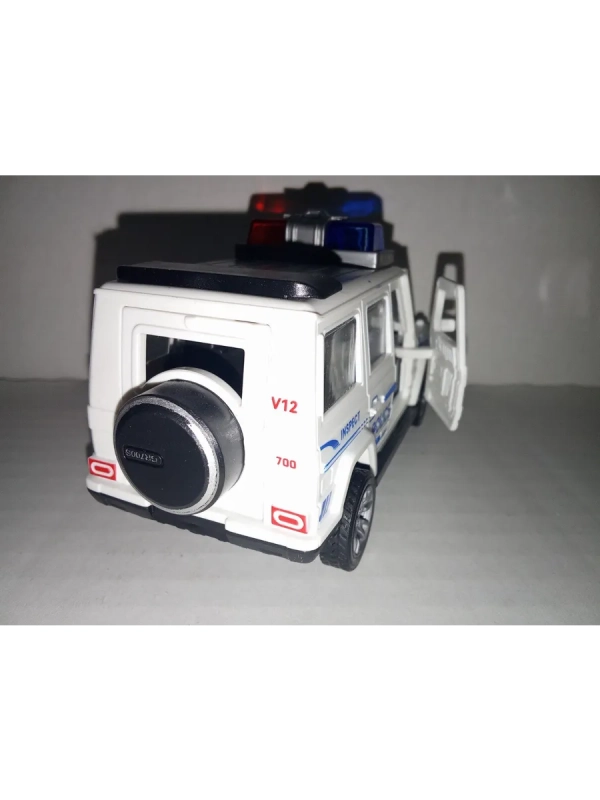 Машинка полиция гелик инерционная