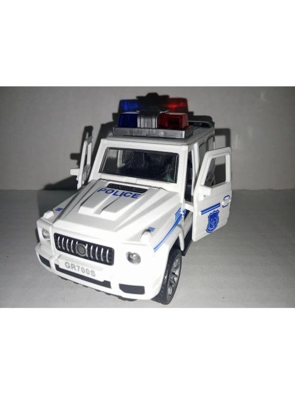 Машинка полиция гелик инерционная