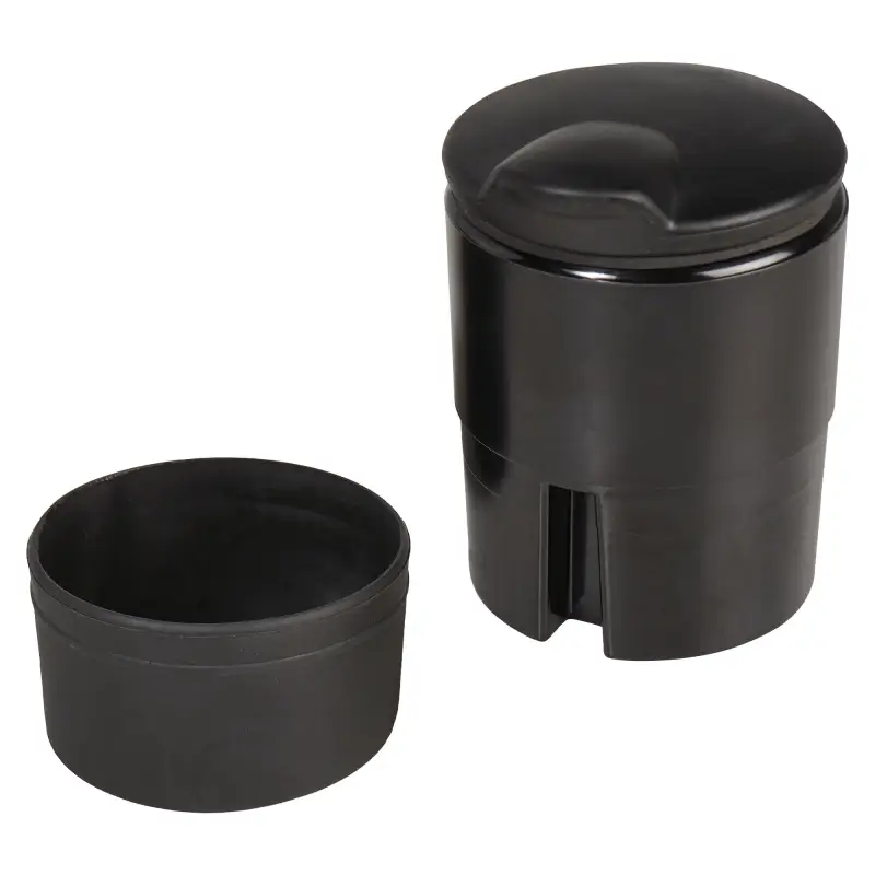 Пепельница "Элит" прорезиненная с крышкой