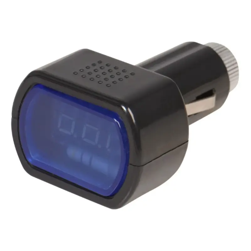 Вольтметр в прикуриватель 12-24В