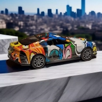 Машинка детская 1:38 метал открывающимися дверями