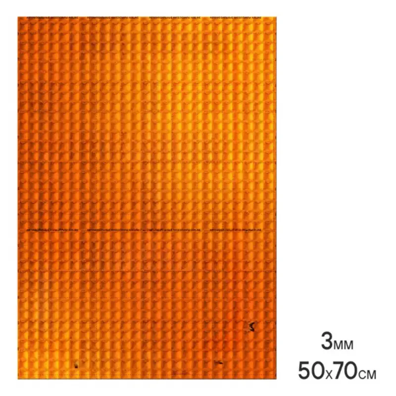 Шумоизоляция (вибро) "Main 3" PRO (50*70 см) КС, 3 мм, фольга