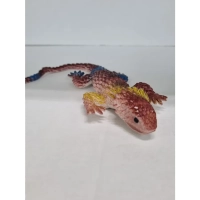 Антистресс игрушка ящерица золотистая