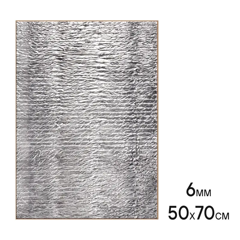 Шумоизоляция (звуко) "Изол Ф6" (50*70см),КС водостойк.,6 мм