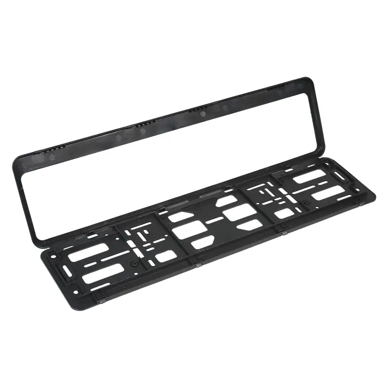 Рамка под номерной знак, камуфляж "Зима", рамка-книжка