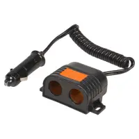 Разветвитель прикуривателя 2 гнезда 5А(Копия)