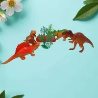 Набор 4 реалистичных фигурок динозавров
