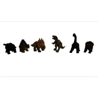 Динозавры набор доисторических животных 6шт.