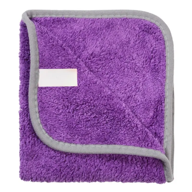 Салфетка из микрофибры длинный ворс фиолетовая (35*40 см)