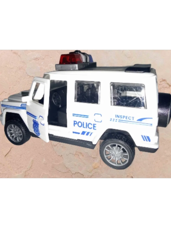 Машинка полиция гелик инерционная