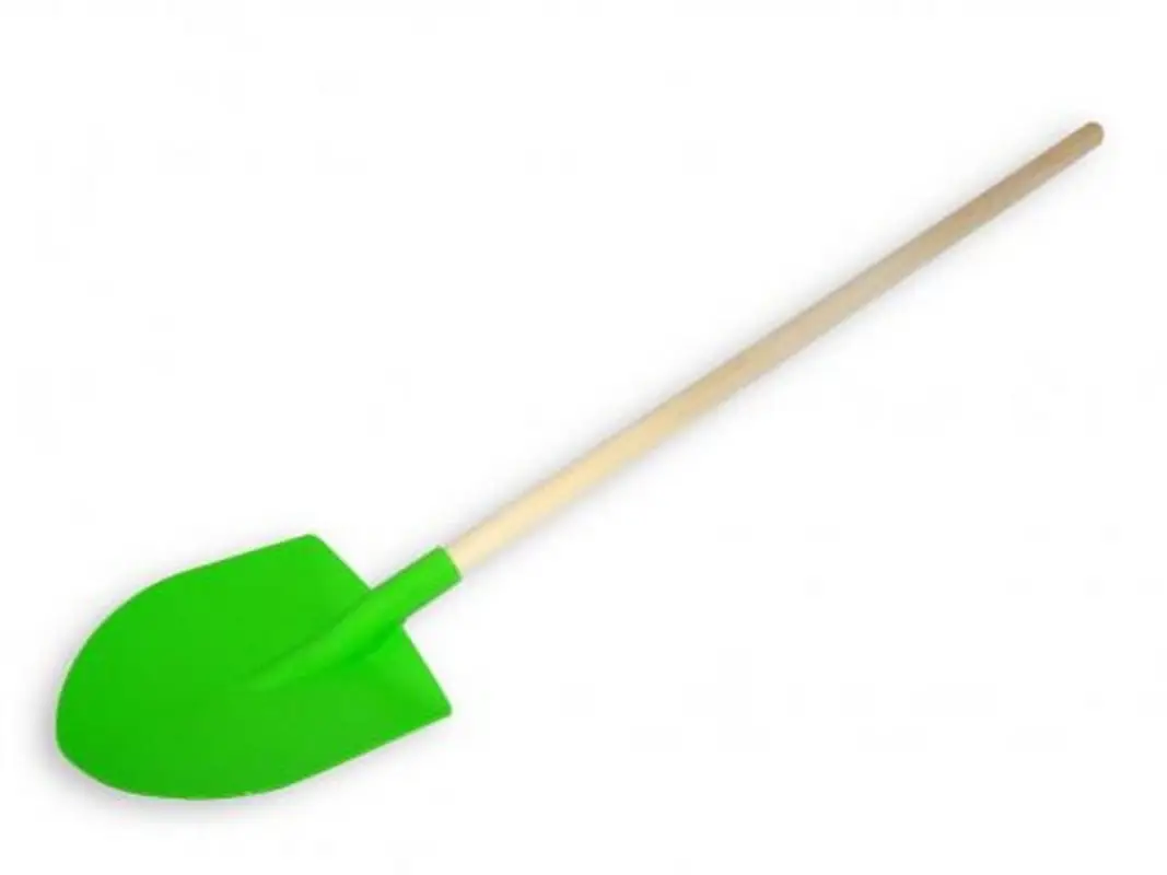 Лопата детская деревянный черенок