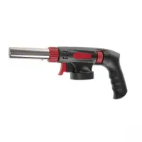 Газовая горелка-насадка с пьезоподжигом на цанговый баллон с ручкой