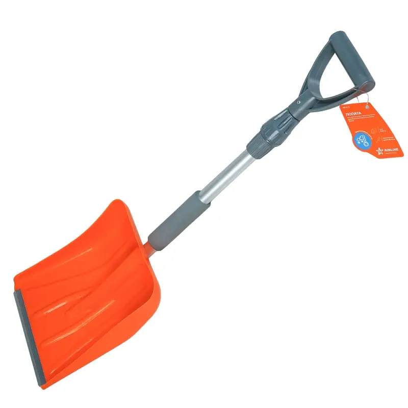 Лопата для очистки снега c телескоп.рукояткой