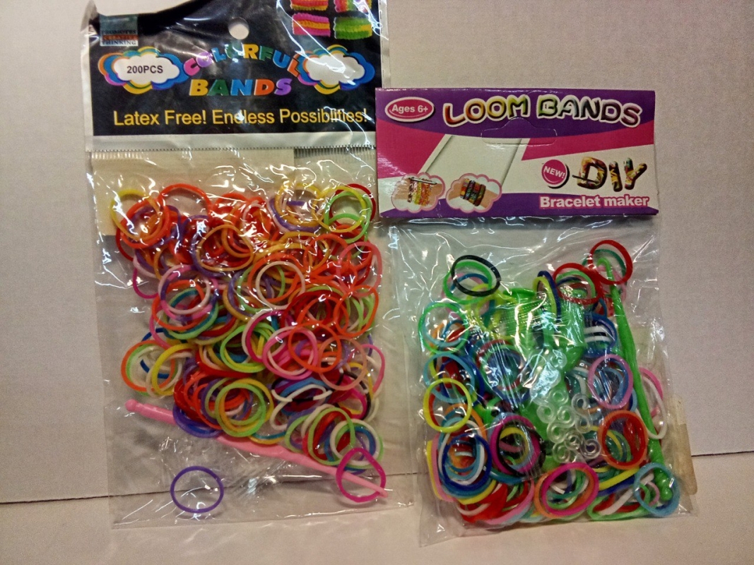 Резиночки для плетения рукоделие в асс. 1 уп.