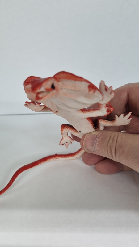 Антистресс игрушка ящерица с жабрами