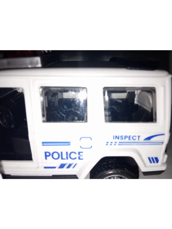 Машинка полиция гелик инерционная