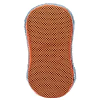 Губка для мытья из микрофибры и коралловой ткани (24*11 см)