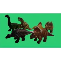 Динозавры набор доисторических животных 6шт.