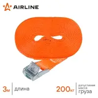 Ремень крепления груза с фиксатором 200 кг, 3 м
