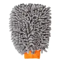 Варежка-шиншилла серый ворс (25*20 см)