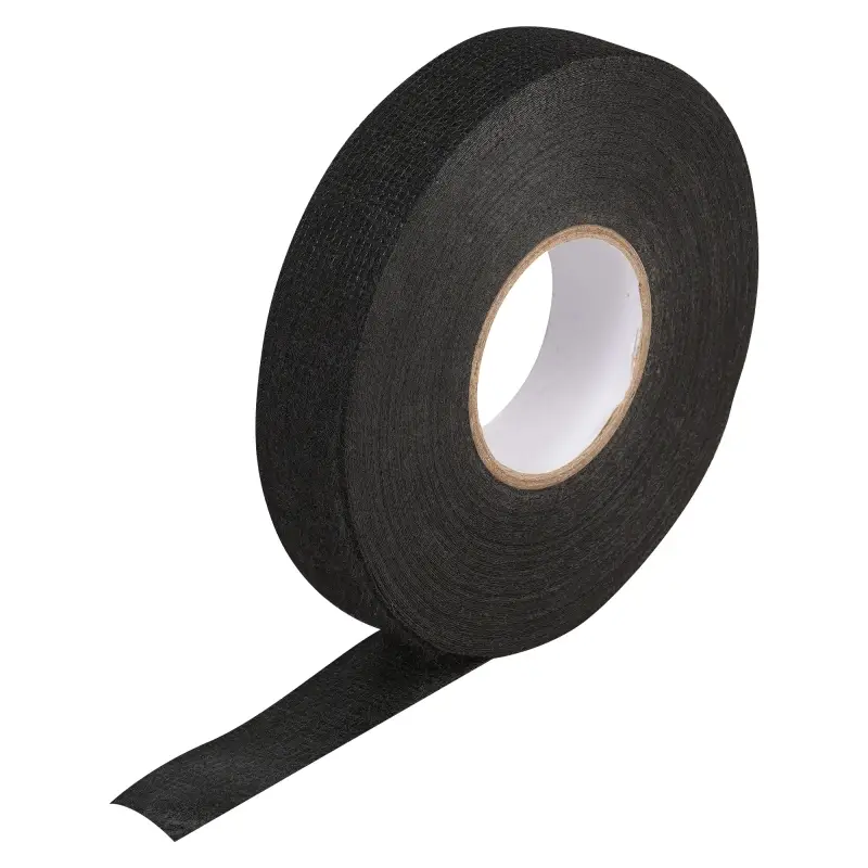 Изолента для жгутирования проводки 19 мм*20 м, антискрип