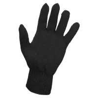 Перчатки трикотажные ПШ, черные, (1 пара) 7 класс/62г