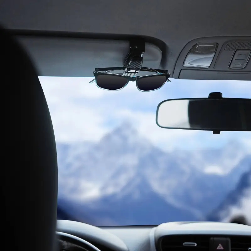 Держатель для очков двойной, крепление-клипса