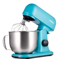 Цельнометаллический планетарный миксер КТ-3473-2 Бирюзовый - 1500 Вт