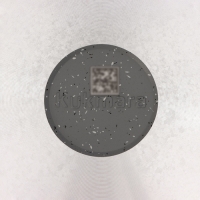 Сковорода, d=24 см, съёмная ручка, стеклянная крышка, антипригарное покрытие, цвет светлый мрамор