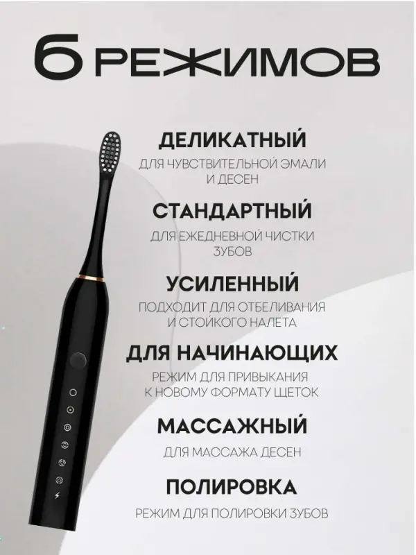 Электрическая зубная щетка