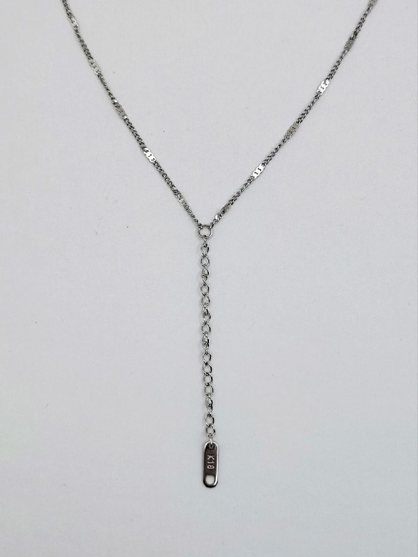 Ожерелье с подвеской, серебро