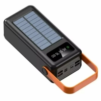 Повербанк с солнечной батареей 100000 mAh
