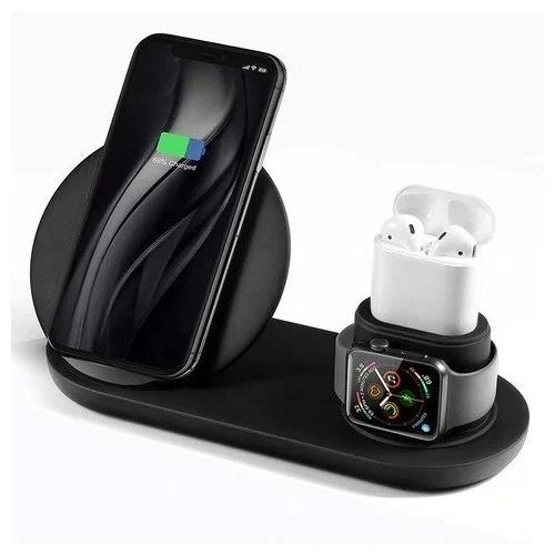 Беспроводная зарядка 3в1