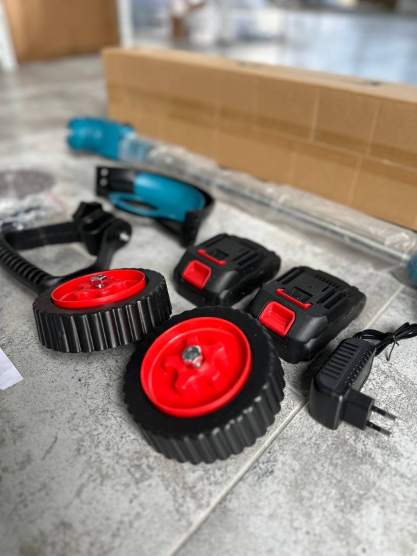 Триммер МК на колесах 2 АКБ