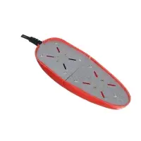 LEBEN Сушилка для обуви раздвижная,18x6x4,5см, пластик, 220В, 20Вт