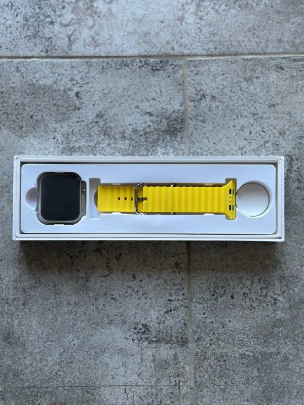 Смарт часы S8 Ultra желтые