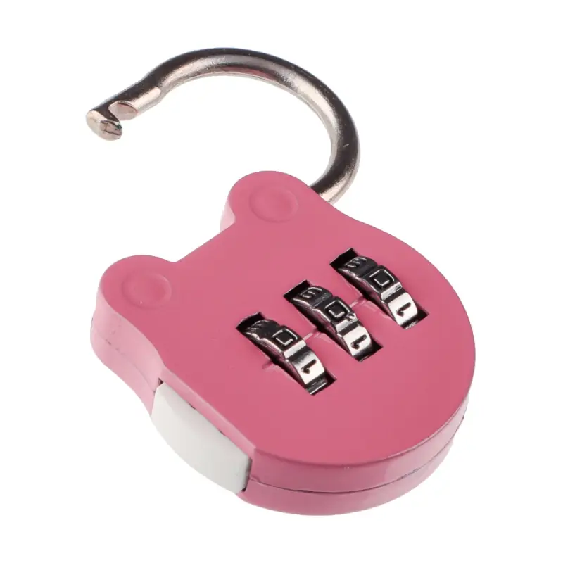 ЕРМАК Замок цифровой на блистере, металл, 3 цвета, CR-19В