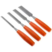 ЕРМАК Набор стамесок 4пр пластиковая ручка