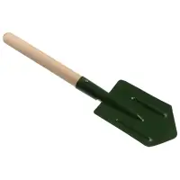 ЕРМАК Лопата саперная с дер. ручкой 49см. (+/- 1см)