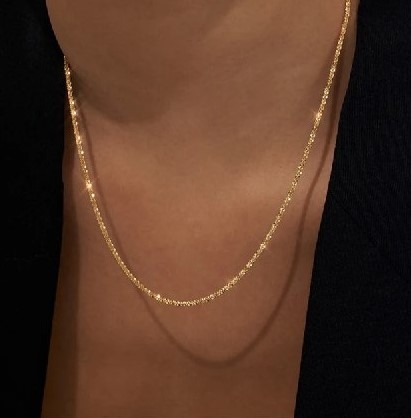 Золотая цепочка-чокер