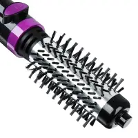 LEBEN Фен-щетка для волос, 1000Вт, 3 темп. реж., 2 скорости, автомат. вращение НТ-1002