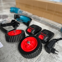 Триммер МК на колесах 2 АКБ